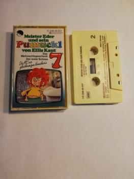 Pumuckl Folge 7 Das Weihnachtsgeschenk/Der erste Schnee Beige mit Braunen Druck 1C238-46557 EMI Electrola